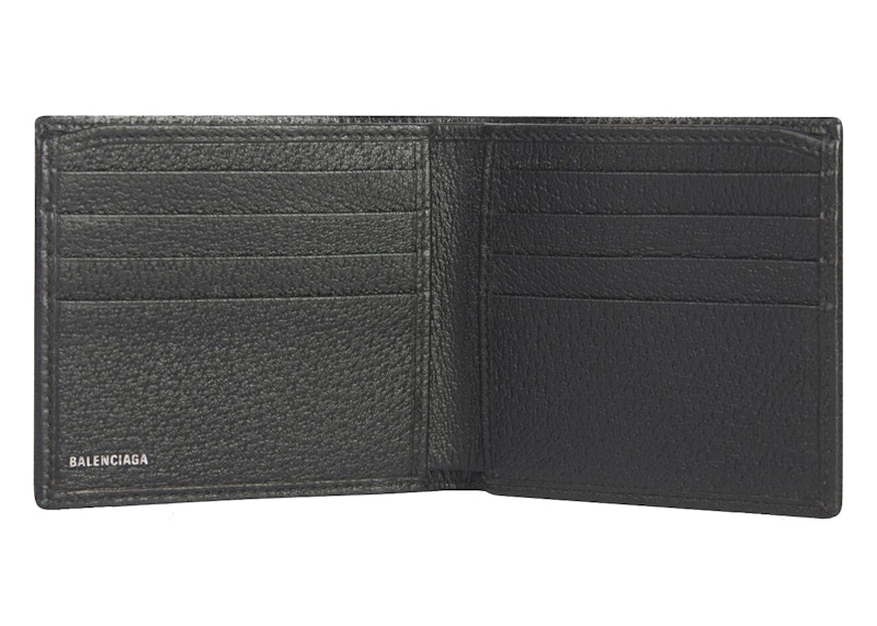 Gucci x Balenciaga The Hacker Project Bi-Fold Wallet Black in