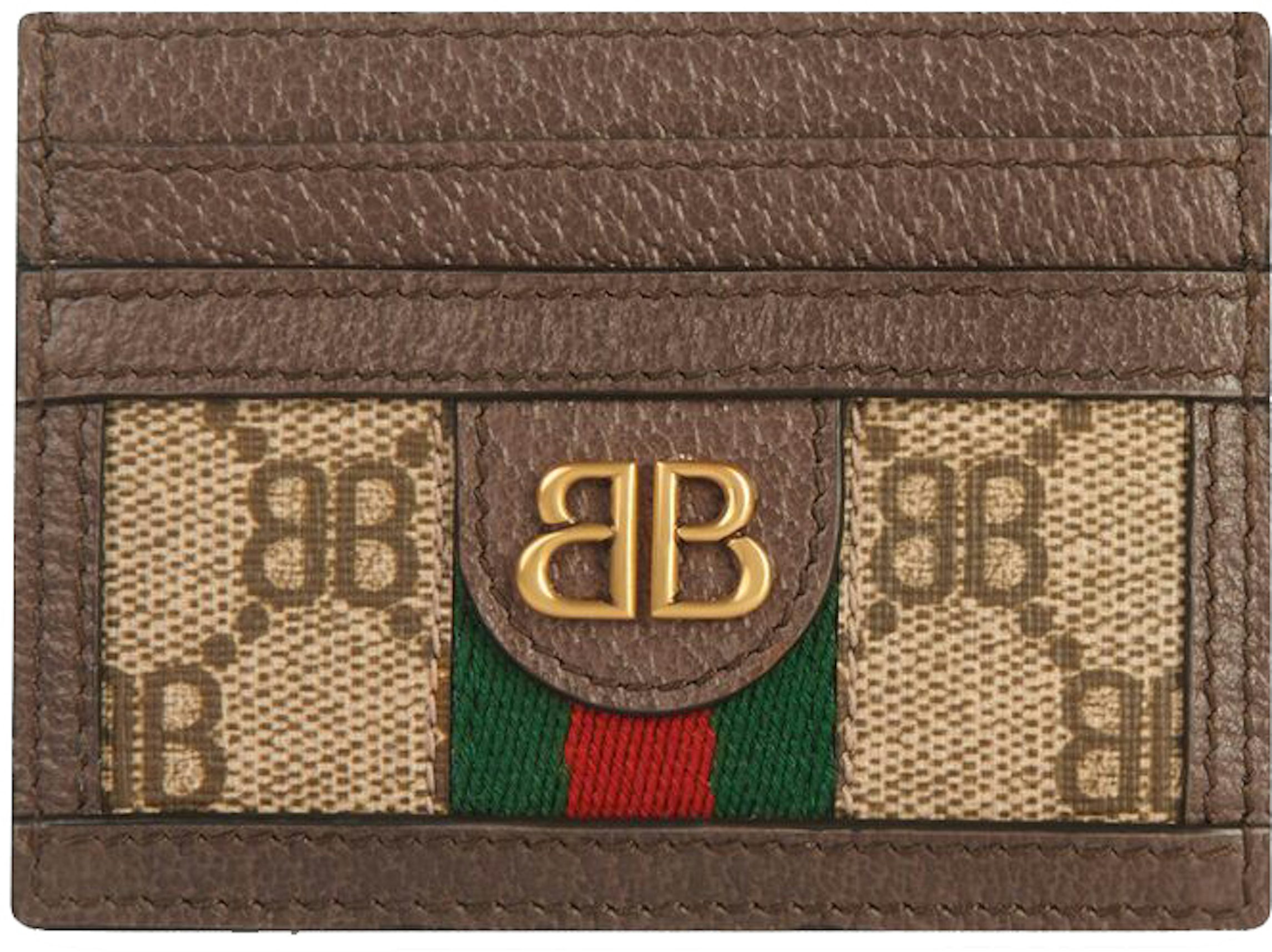 Gucci x Balenciaga The Hacker Project Neo Classic Wallet Beige/Ebony