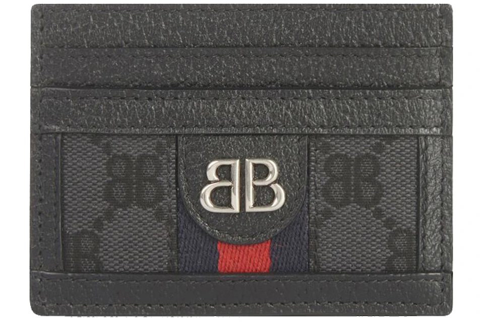 Gucci x Balenciaga The Hacker Project Card Case Black