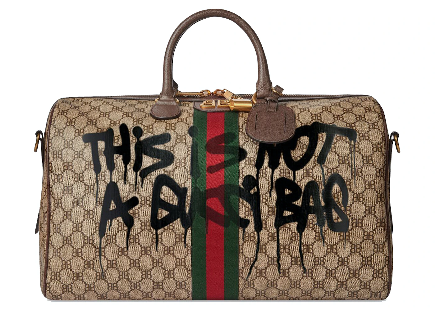 Gucci x Balenciaga The Hacker Project Medium Tote Bag Beige