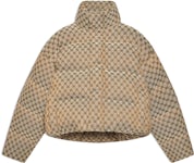 Gucci x Balenciaga The Hacker Project Jumbo GG Jacket in Beige Cotton  ref.528453 - Joli Closet