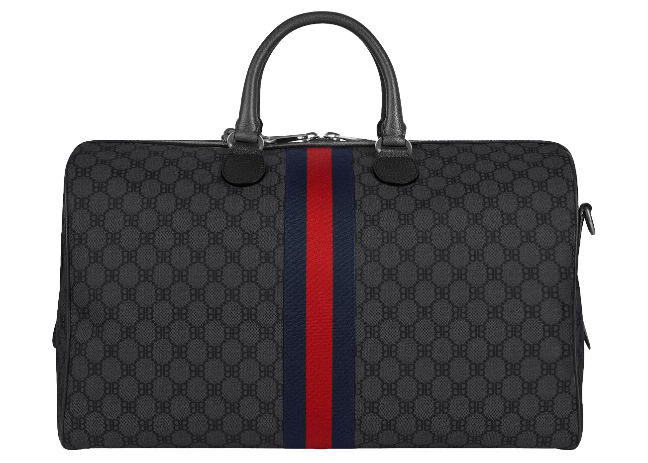 Gucci x Balenciaga The Hacker Project Medium Duffle Bag Black in 