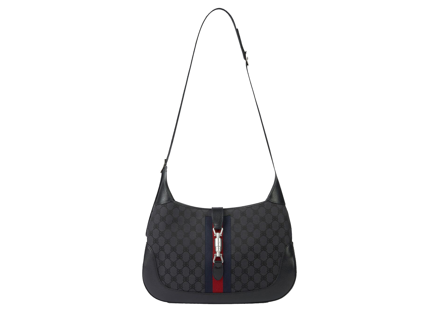 Gucci x Balenciaga The Hacker Project Medium Hobo Bag Black in