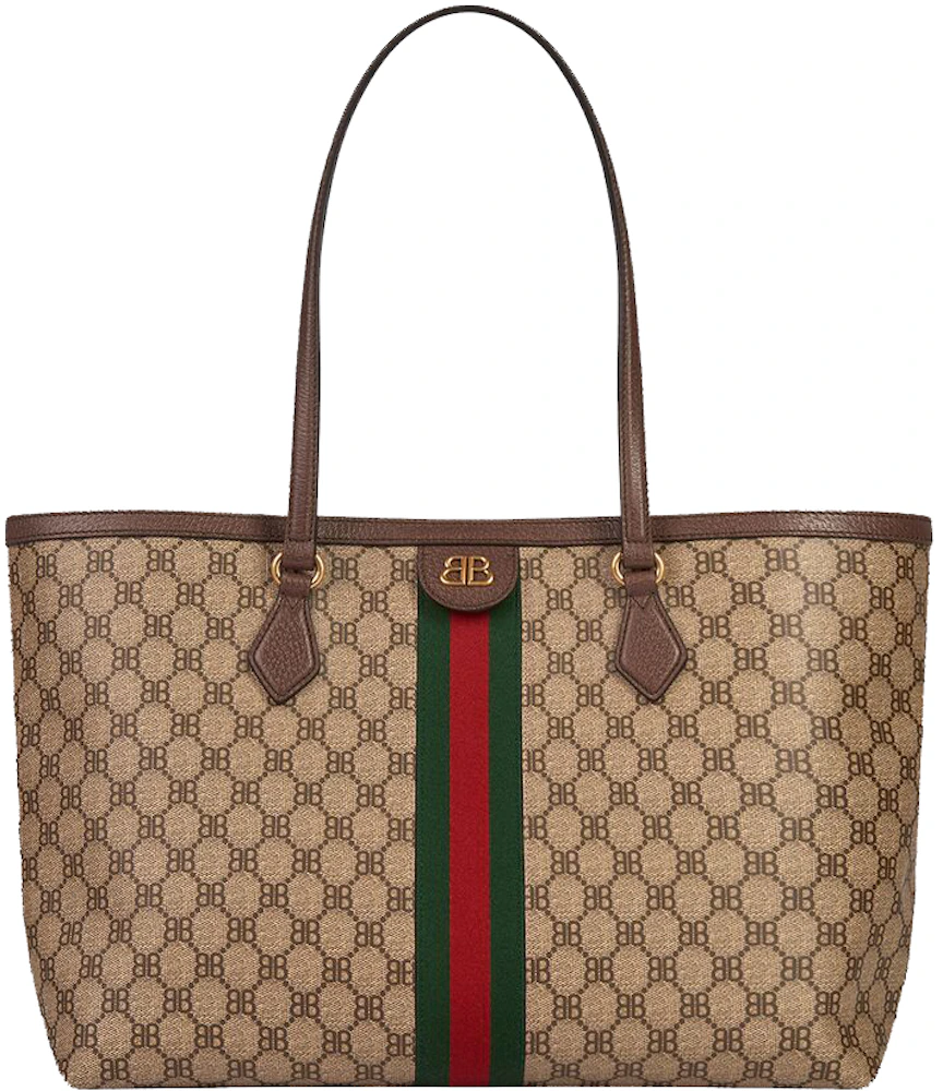 Gucci x Balenciaga The Hacker Project Hourglass Top Handle Bag GG