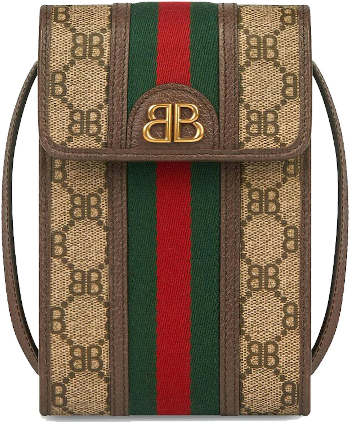 Gucci x Balenciaga The Hacker Project Phone Bag Beige