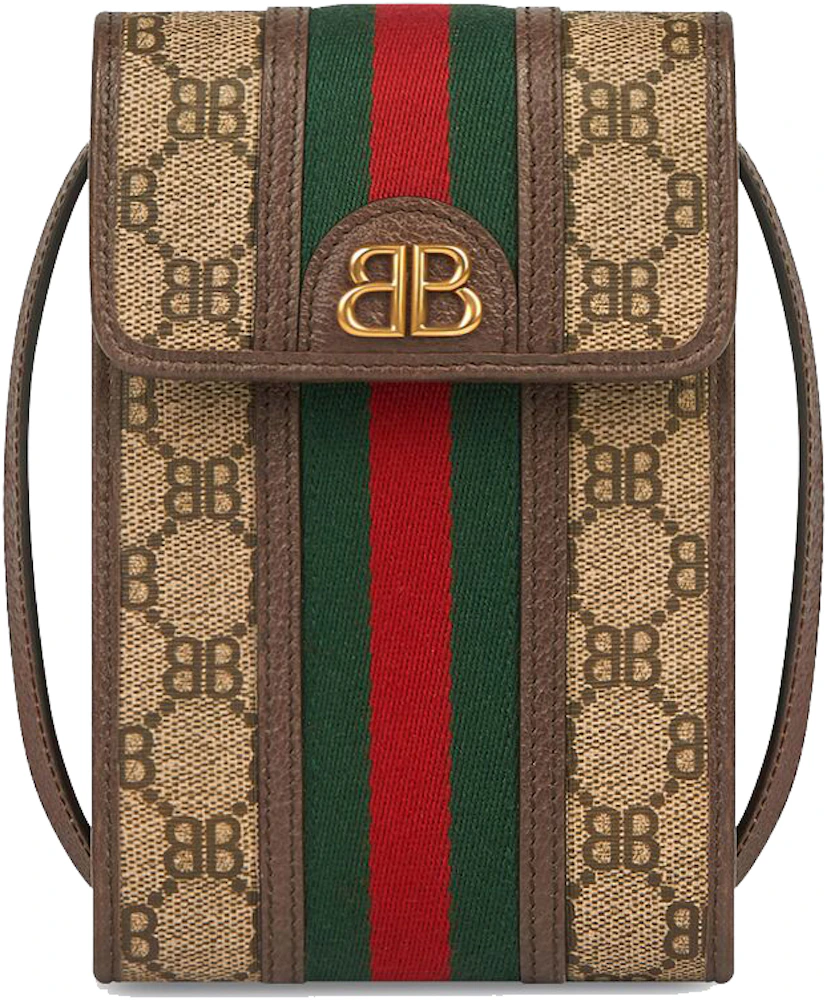 Gucci x Balenciaga The Hacker Project Phone Bag Beige