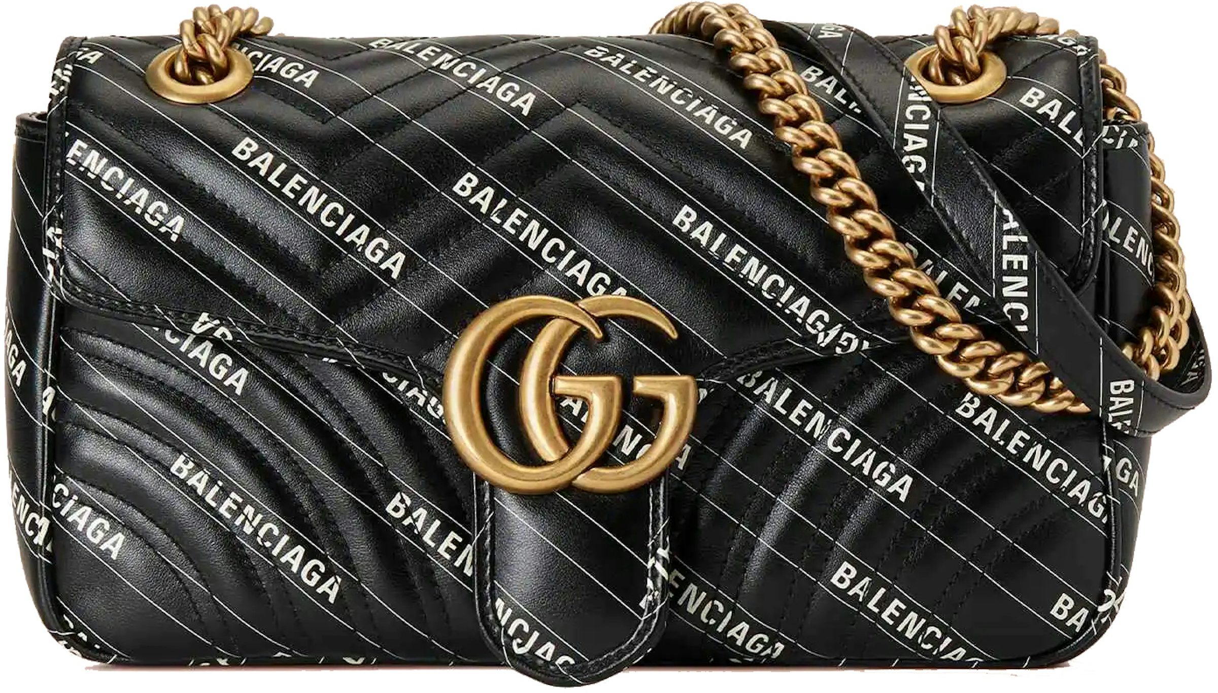 Balenciaga SS22: Hacked Gucci-handbags and high-heeled Crocs