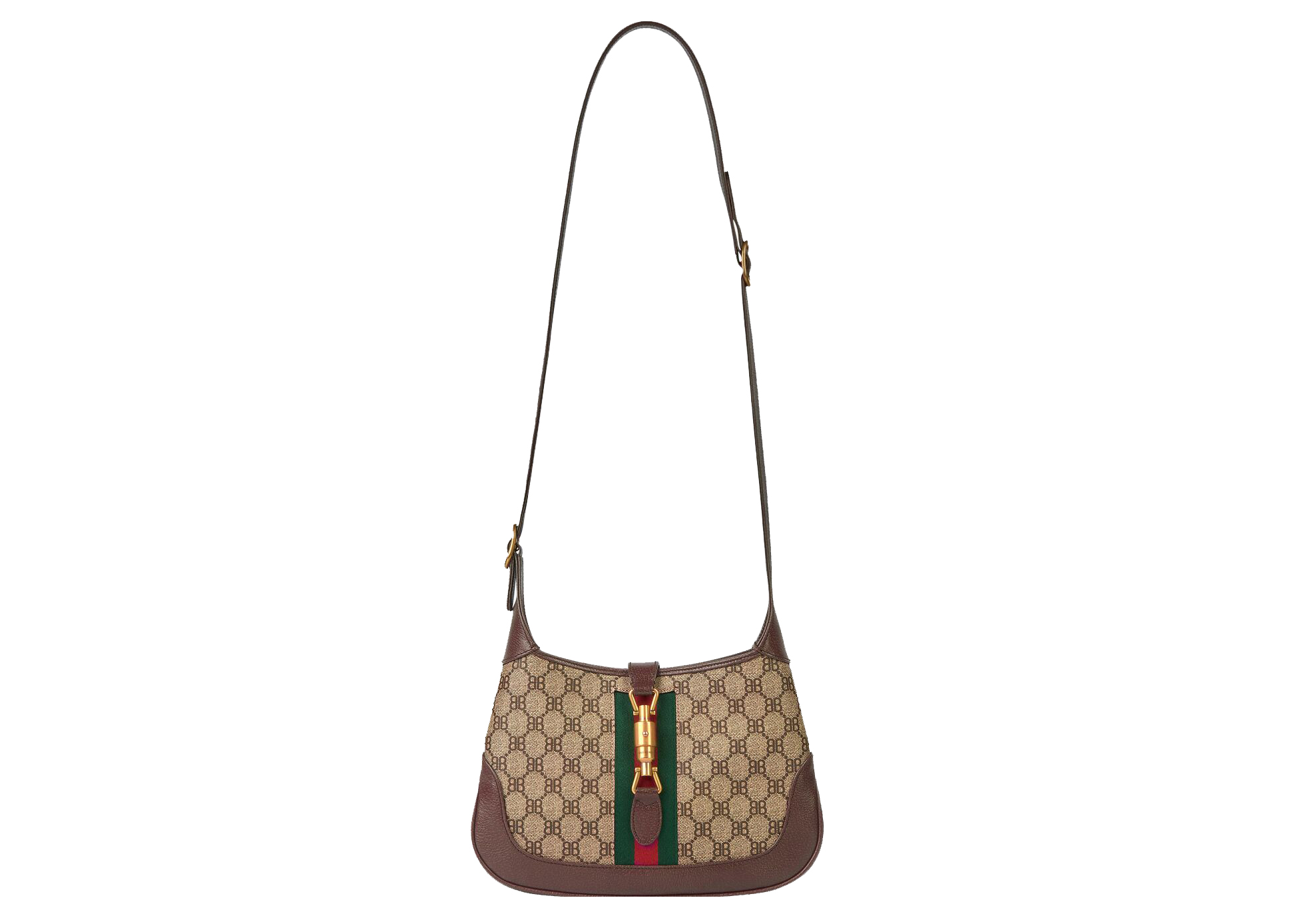 Gucci Soho Pebbled Chain Hobo Bag Medium White in Leather with Goldtone   US