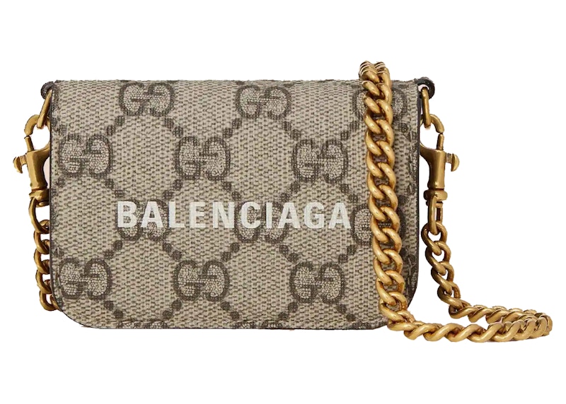 beige wallet on chain