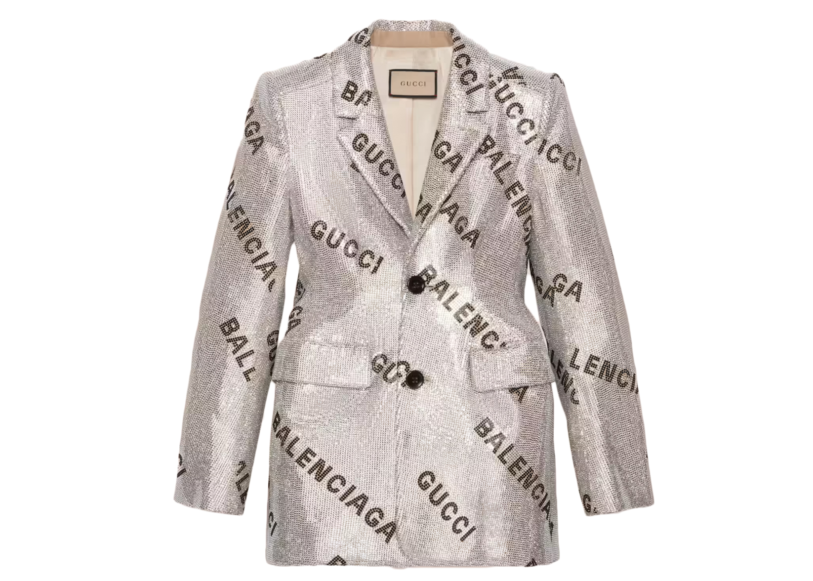 Gucci x Balenciaga The Hacker Project Crystal Hourglass Jacket 