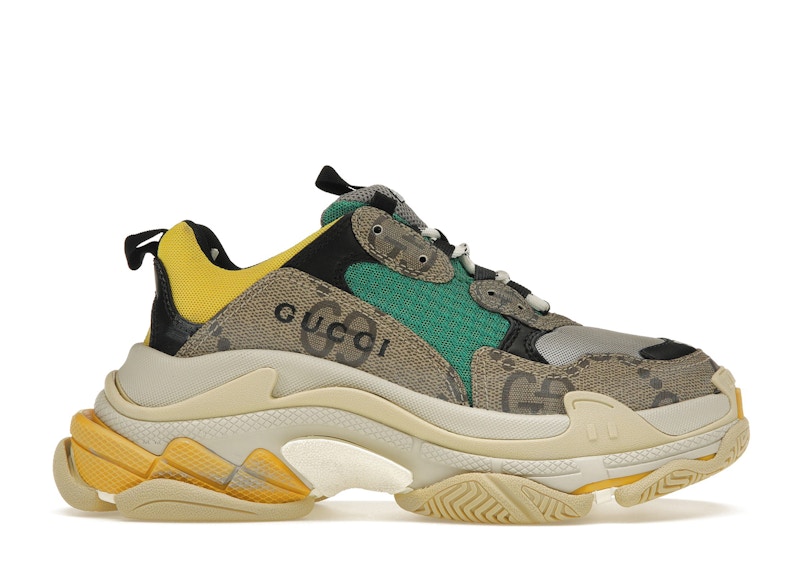 Gucci x Balenciaga The Hacker Project Triple S Beige Men's