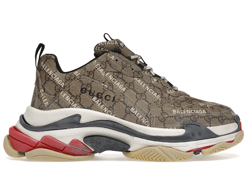 Giày Balenciaga Triple S phiên bản Gucci  Balenciaga Triple S