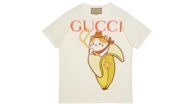 Gucci x Bananya Printed T-shirt White