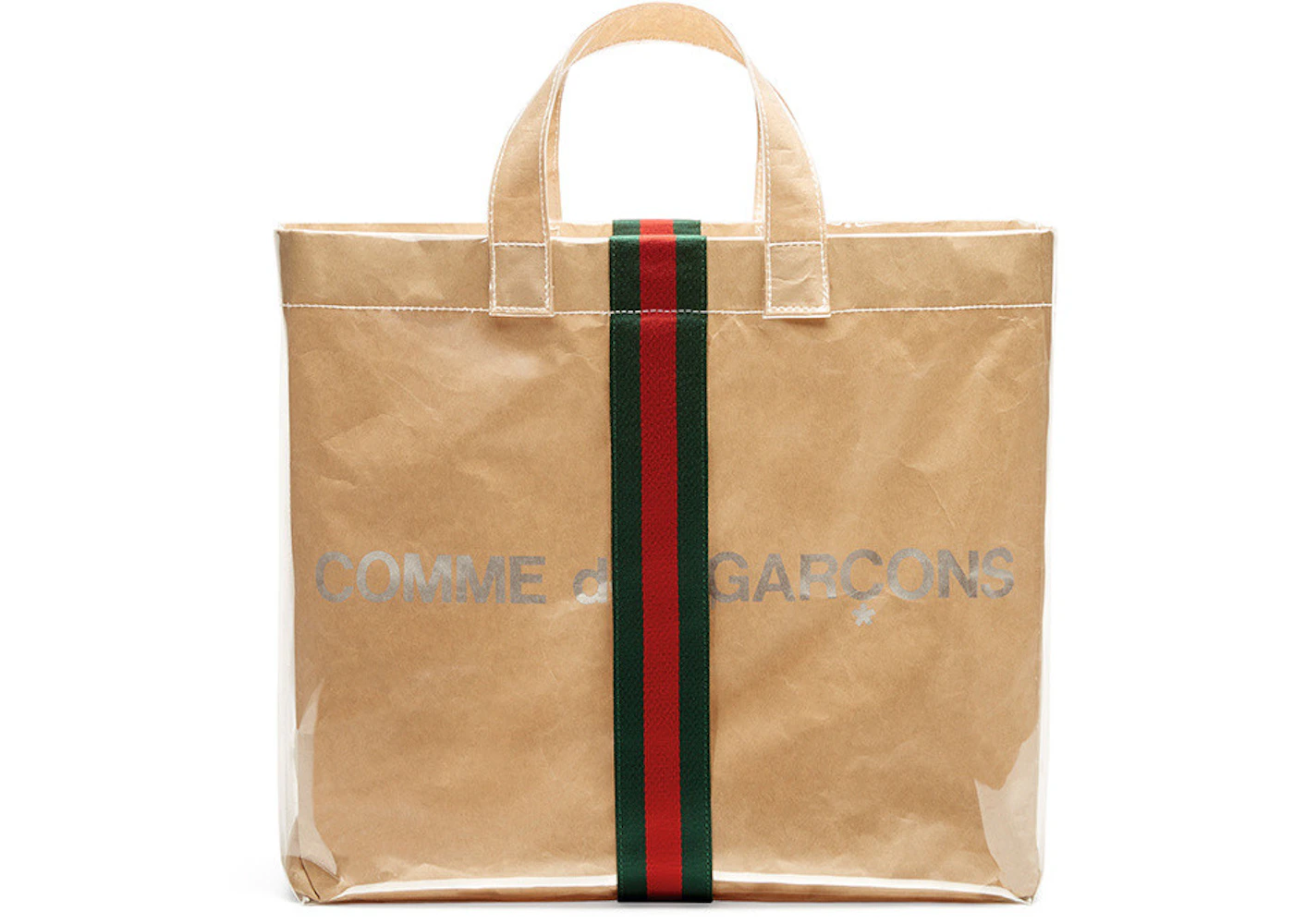 Comme de garcon plastic tote Clearance