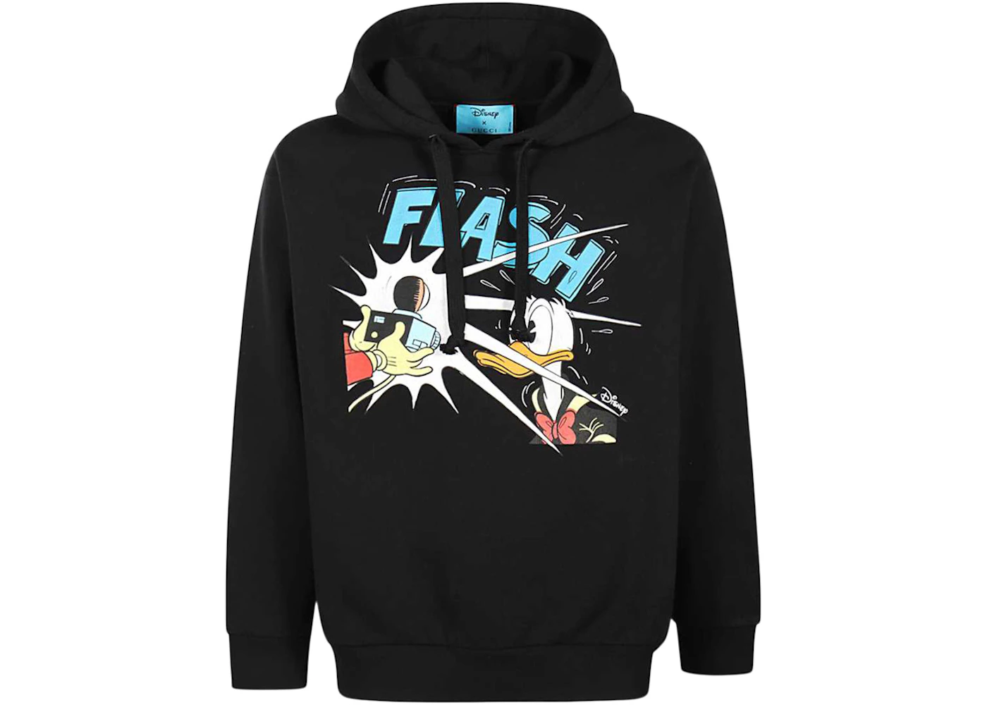 Gucci x Disney Donald Duck Hoodie Black/Multi Men's US