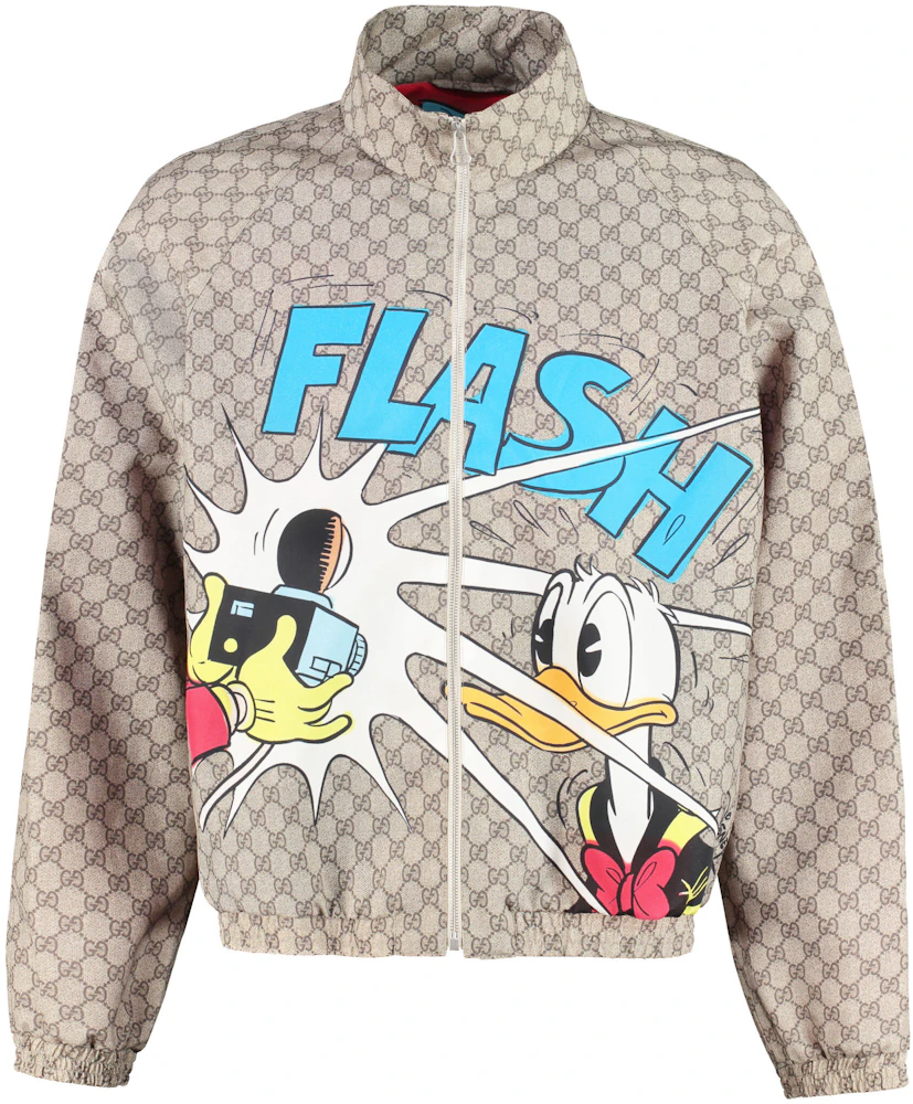 Gucci Disney Donald Duck Monogram Techno Jacket