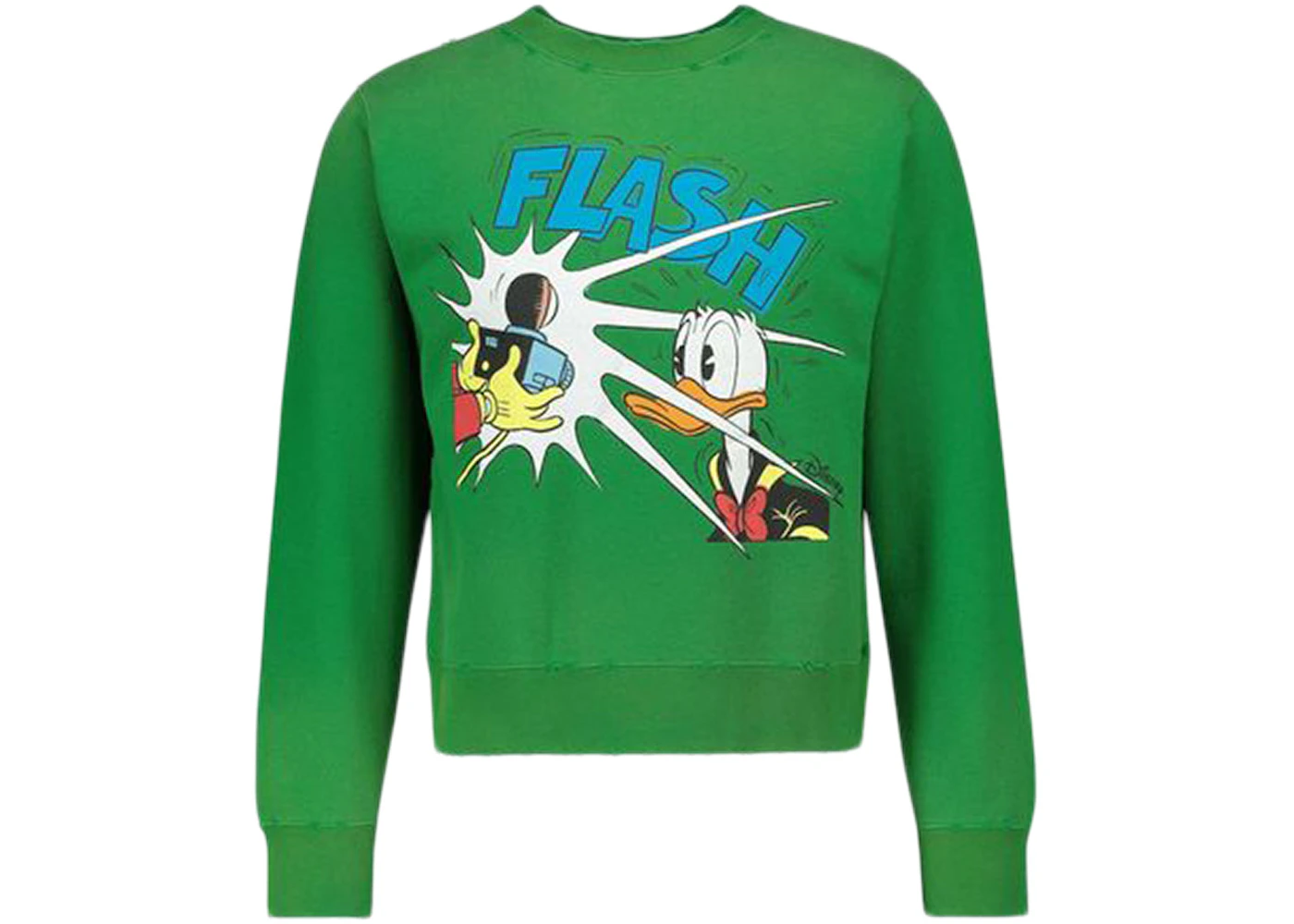 Gucci x Disney Donald Duck Sweatshirt Green/Multi Men's US