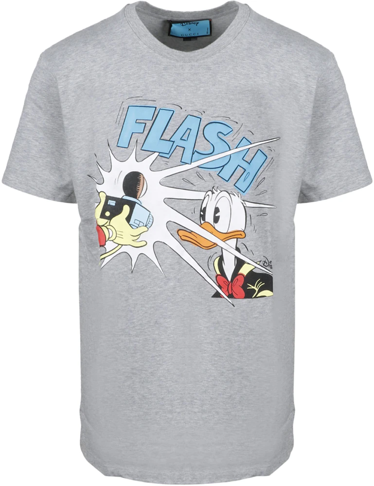 Gucci x Disney Donald Duck T-Shirt Grey/Multi Men's US