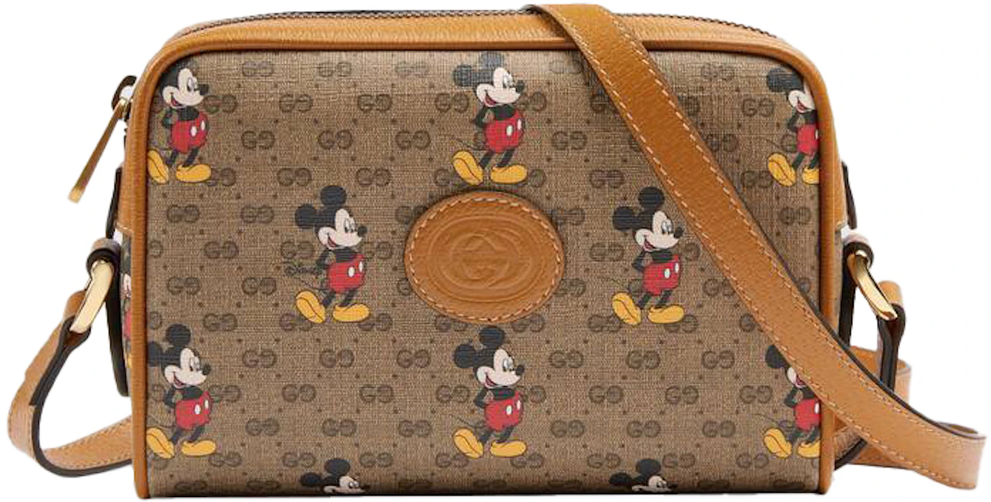 Gucci x Disney Shoulder Bag Mini GG Supreme Mickey Mouse Small
