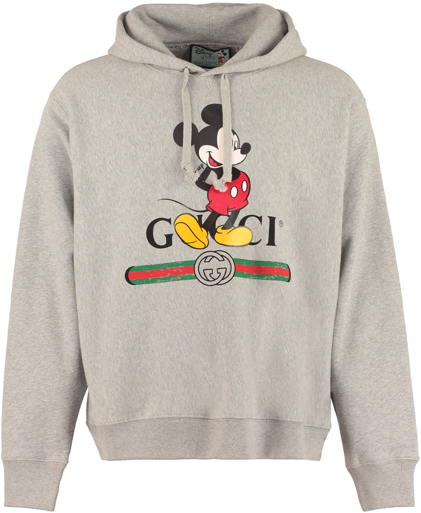 Gucci x Disney Mickey Mouse Hoodie Grey - US