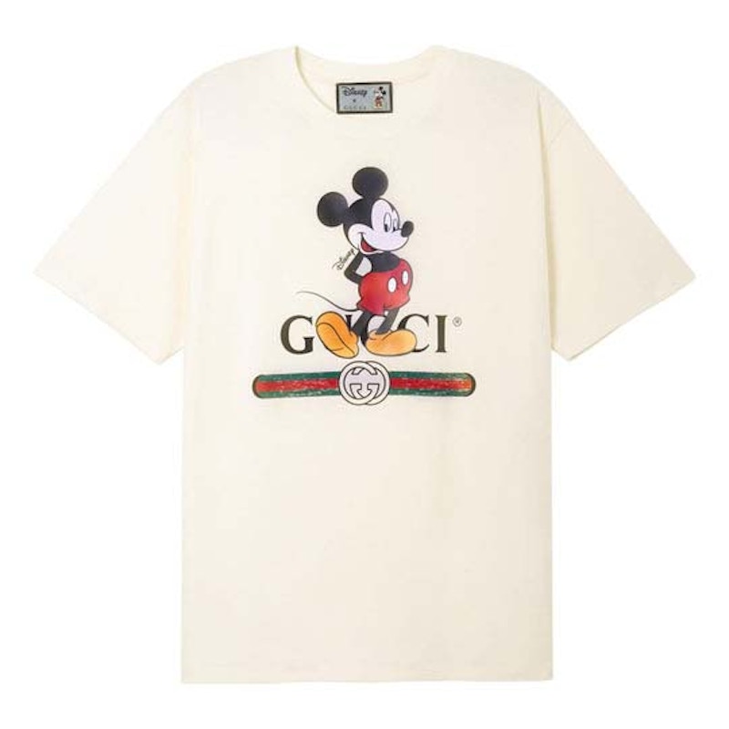 Gucci x Disney Mickey Oversize T-Shirt White Men's - US