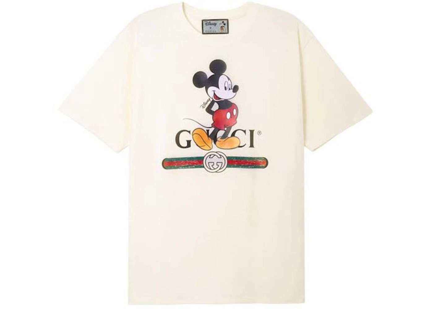 Gucci x Disney Mickey Oversize T-Shirt White Men's US