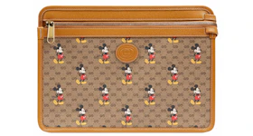 Gucci x Disney Pouch Mini GG Supreme Mickey Mouse Beige