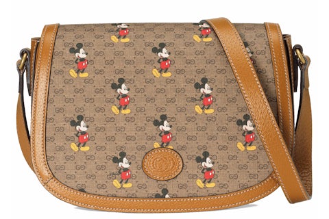 Gucci x Disney Shoulder Bag Mini GG Supreme Mickey Mouse Small