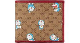 Gucci x Doraemon Bi-fold Wallet Ebony/Beige