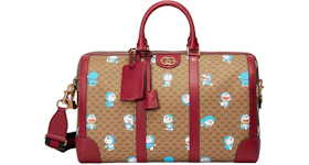 Gucci x Doraemon Duffle Bag Medium Ebony/Beige