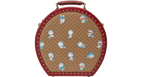 Gucci x Doraemon Hat Box Small Ebony/Beige