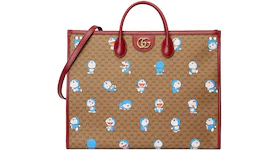 Gucci x Doraemon Tote Bag Large Ebony/Beige