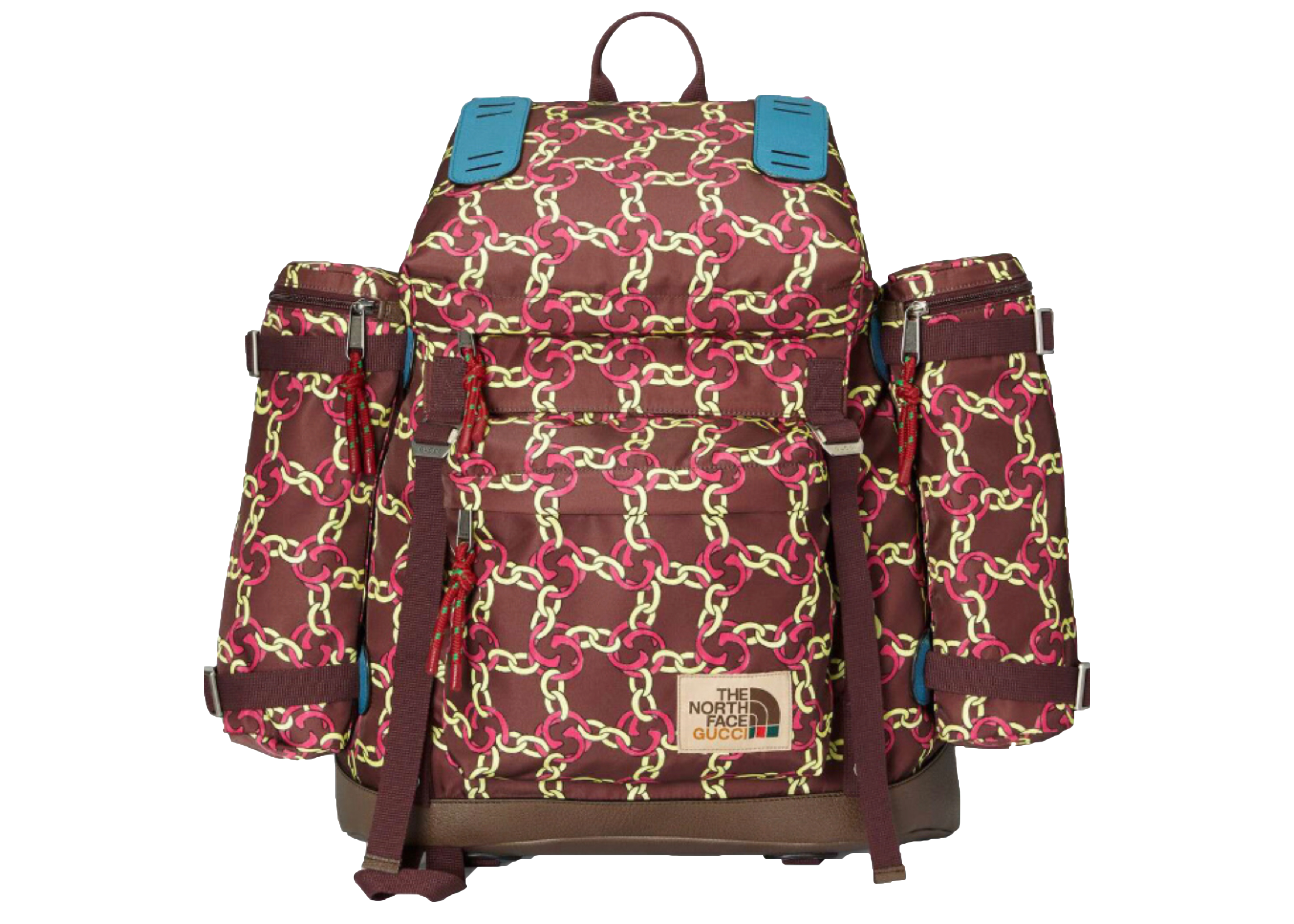 burgundy north face backpack