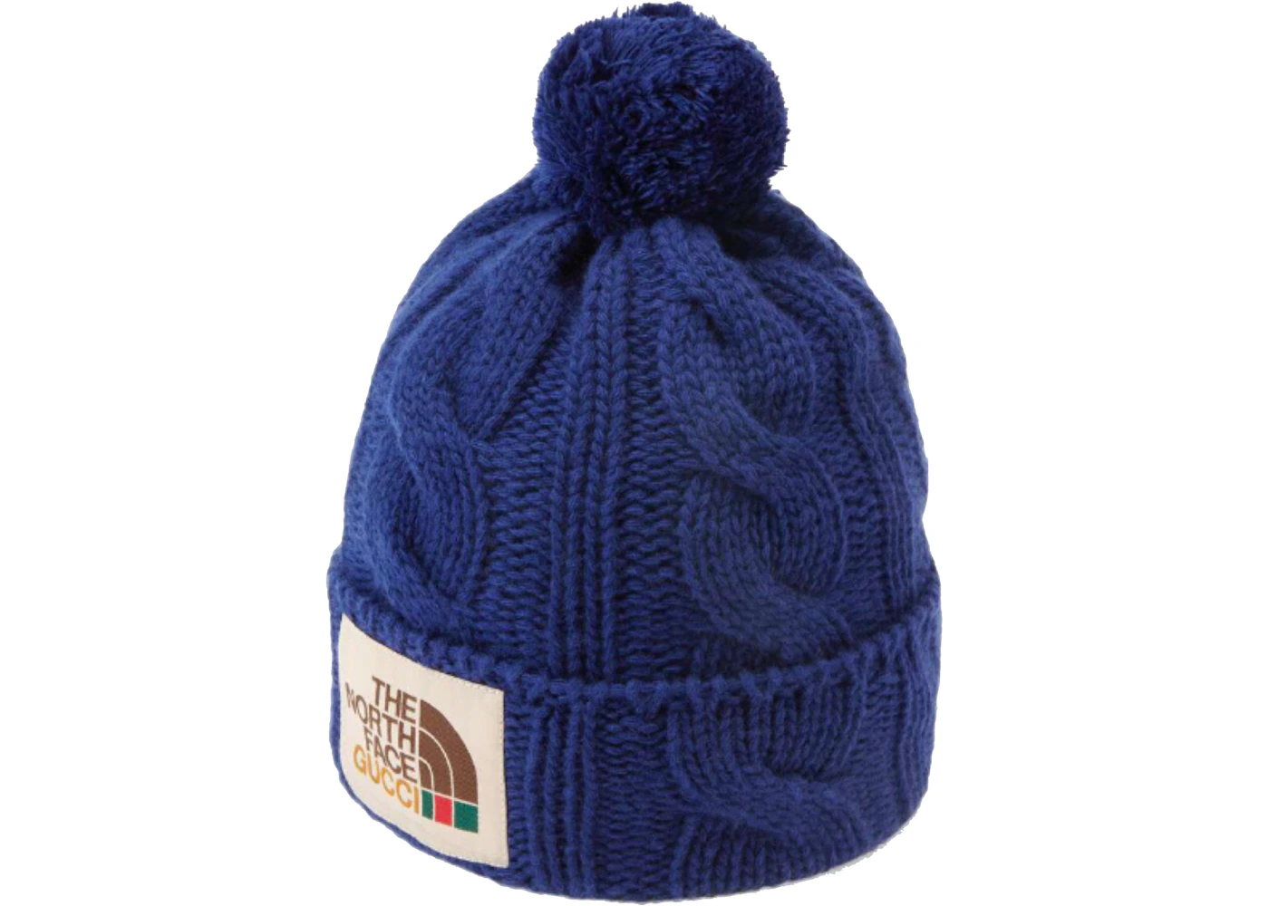 Gucci X The North Face Wool Hat Blue Ss21 Us Gucci X The North Face Wool Hat Blue Ss21 Us