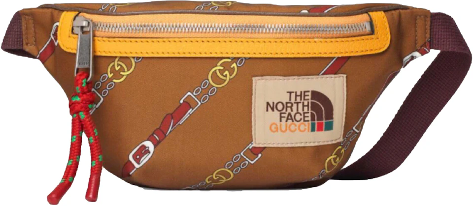 Gucci x The North Face Belt Bag Cognac in Canvas with Antique Silver-tone -  US