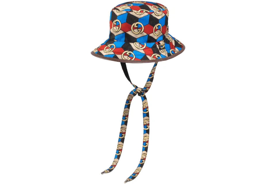 Gucci x The North Face Online Exclusive Self Tie Nylon Hat Multicolor