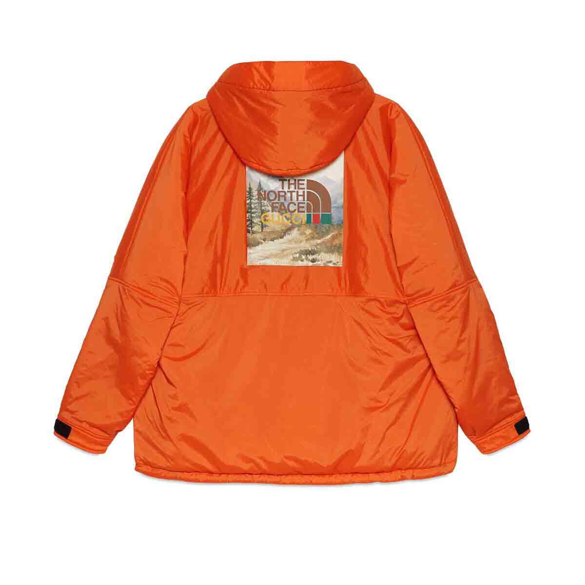 Gucci x The North Face Anorak Jacket Orange