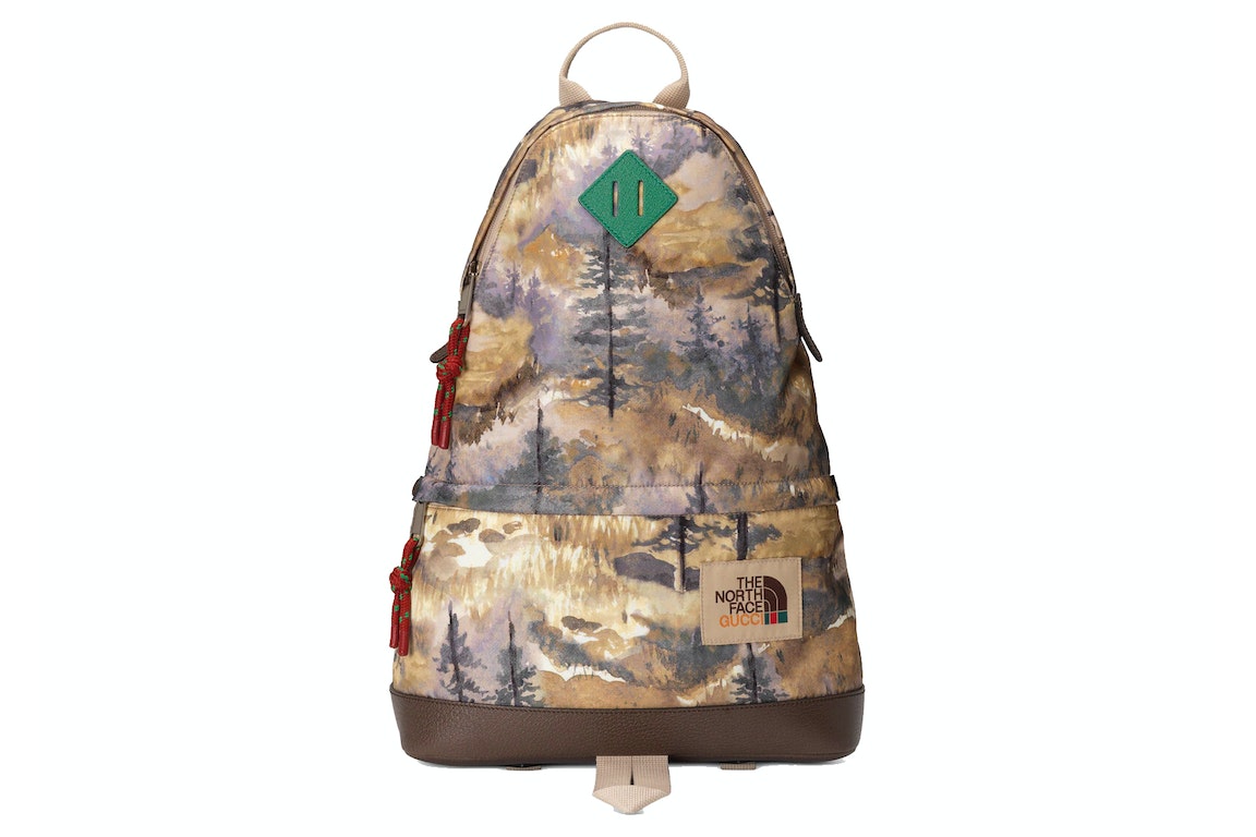Pre-owned Gucci X The North Face Backpack Multicolor