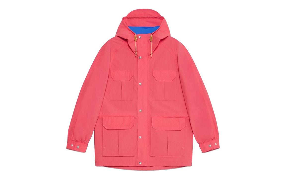 Pre-owned Gucci X The North Face Coat Dark Pink