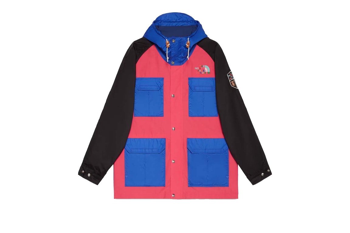 Pre-owned Gucci X The North Face Cotton Coat Dark Pink