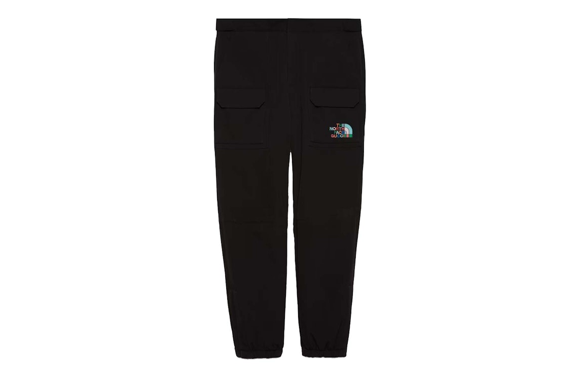 Pre-owned Gucci X The North Face Cotton Pants Black