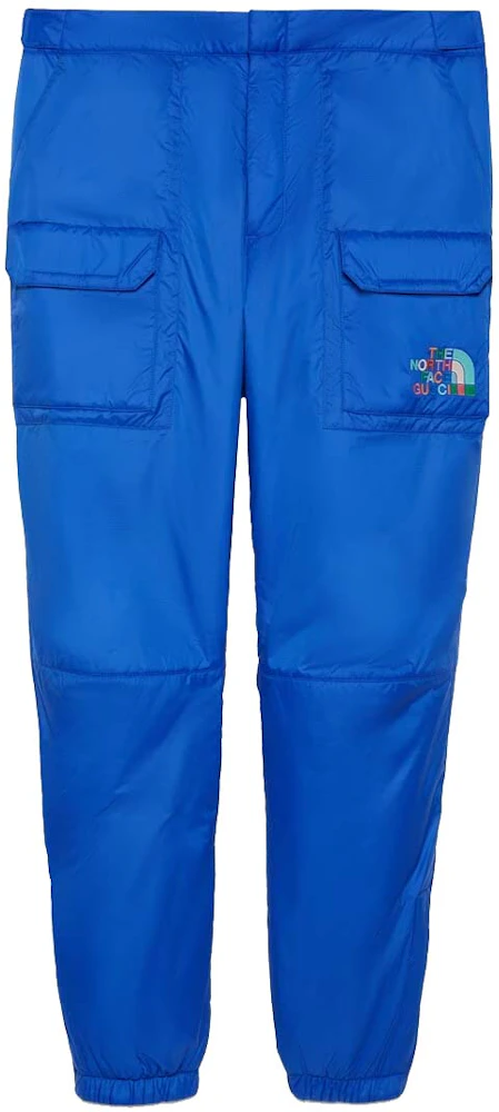Gucci x The North Face Cotton Pants Blue Men's - FW22 - US