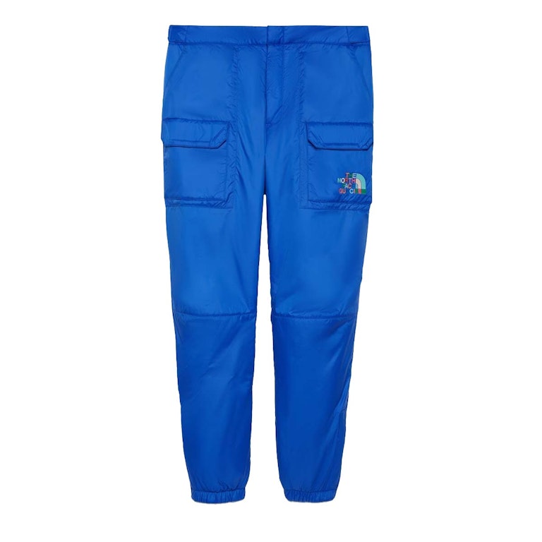 Pre-owned Gucci X The North Face Cotton Pants Blue