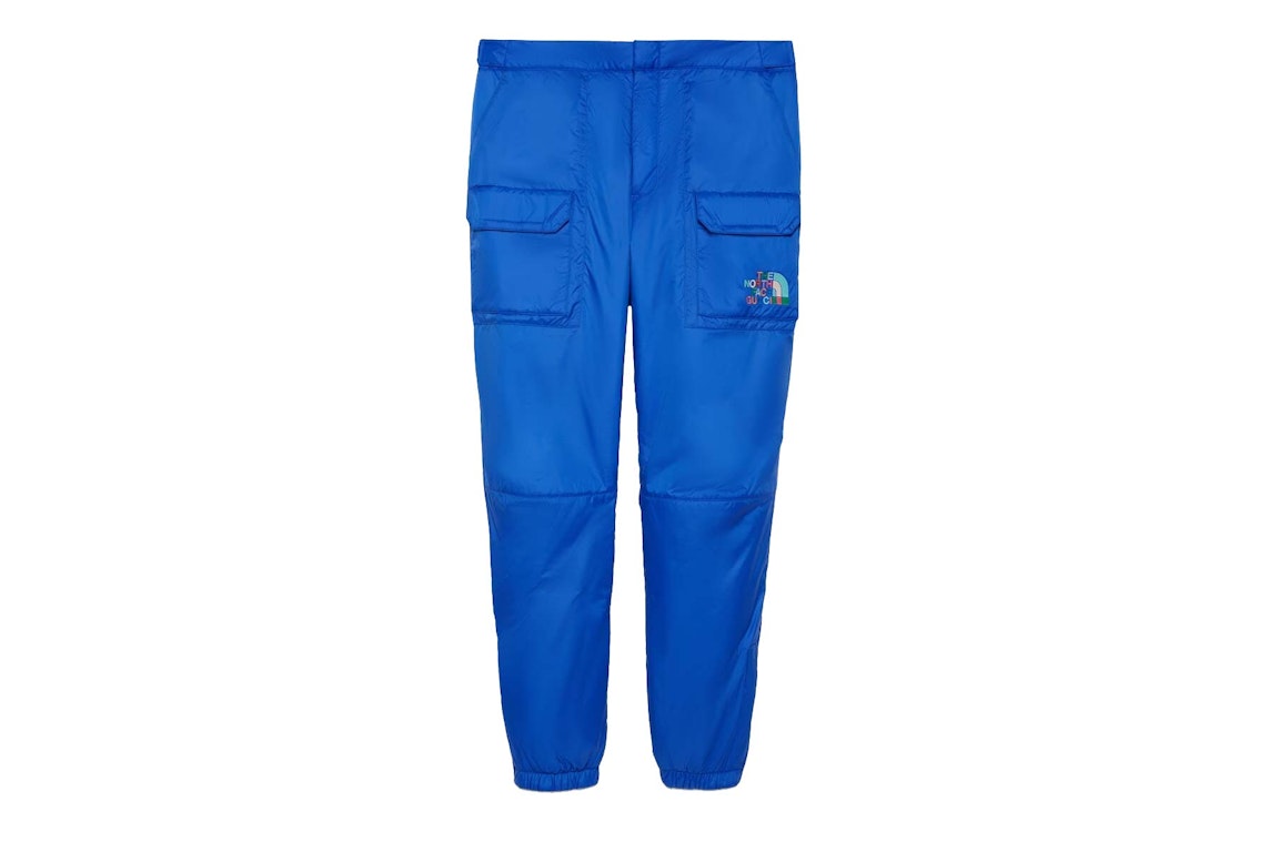 Pre-owned Gucci X The North Face Cotton Pants Blue