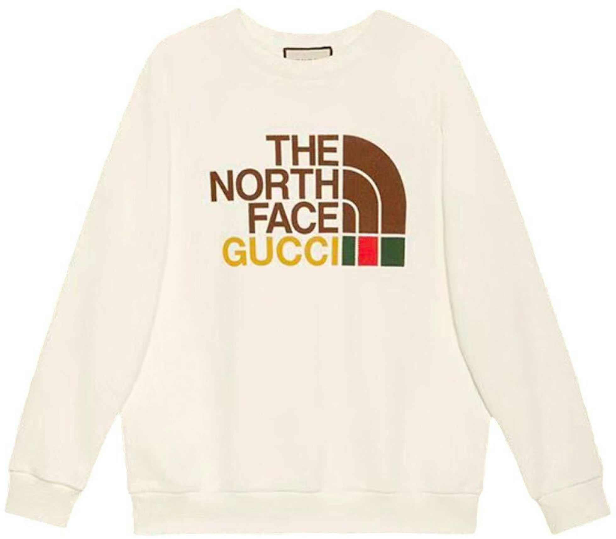 Gucci x The North Face Cotton Sweater Beige Men's - SS21 - US
