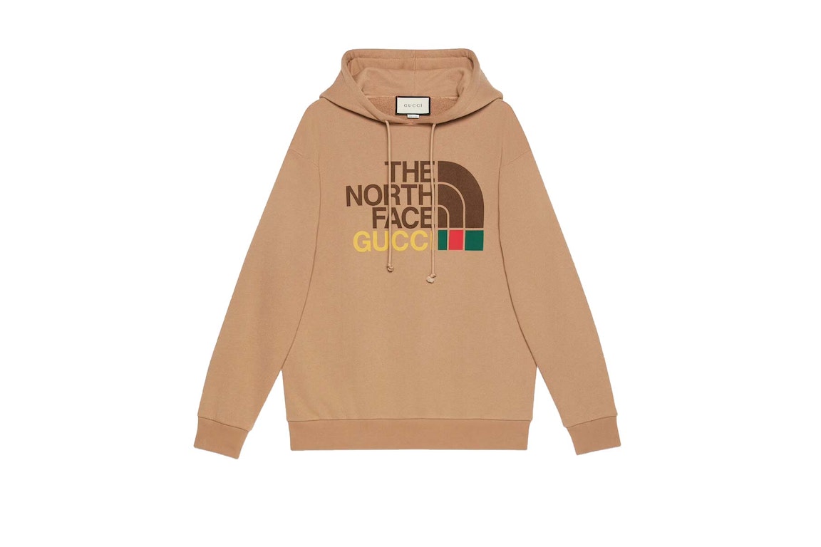 Pre-owned Gucci X The North Face Cotton Sweatshirt Brown