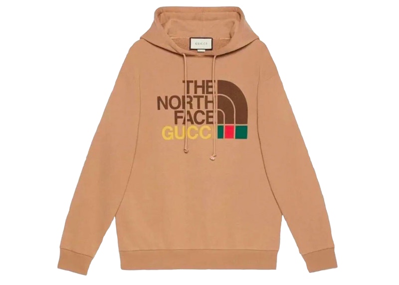 Gucci x The North Face Cotton Hoodie Brown Gucci x The North Face Cotton Hoodie Brown