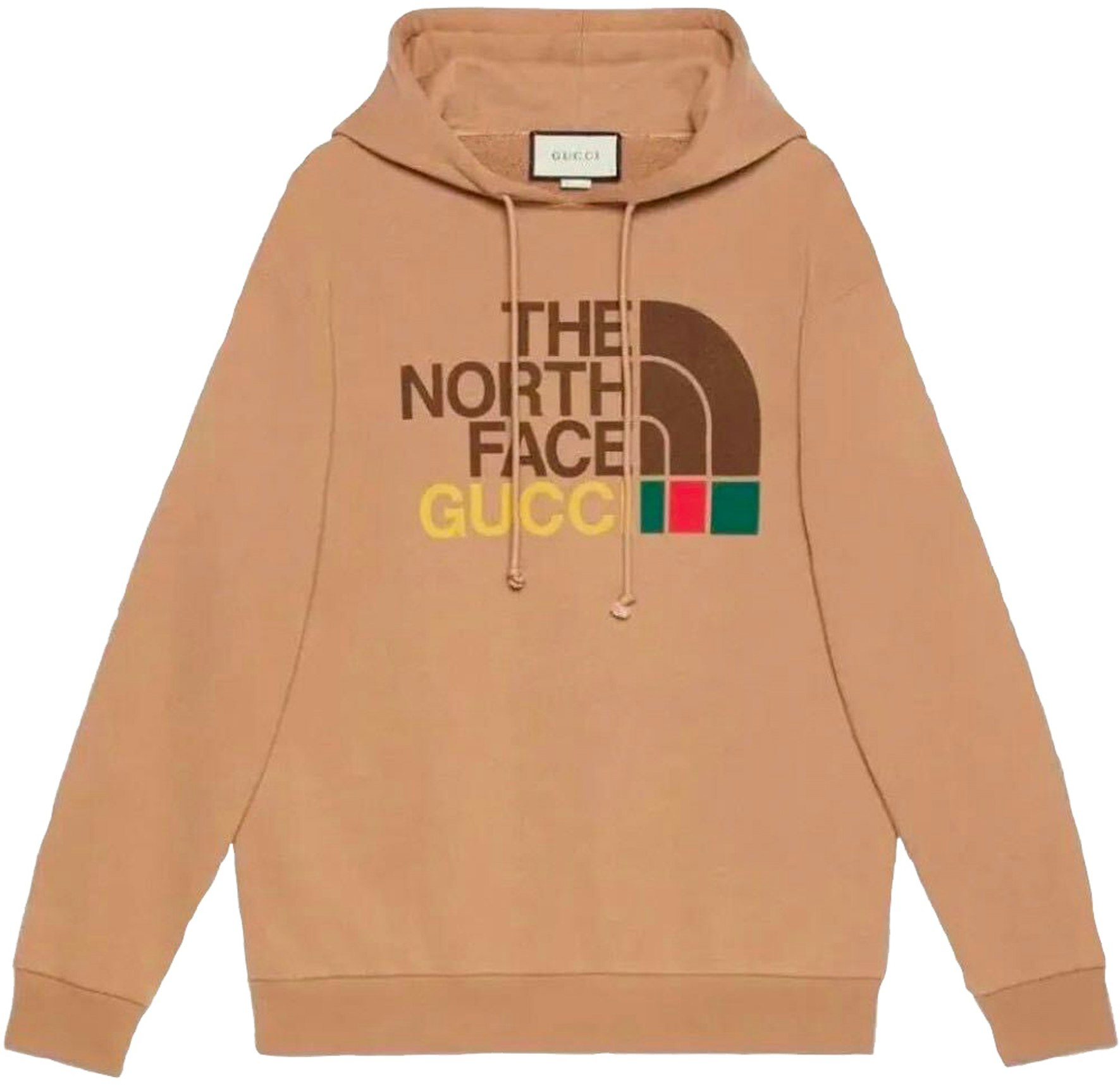 2400px x 1714px - Gucci x The North Face Cotton Hoodie Brown - SS21 Men's - US