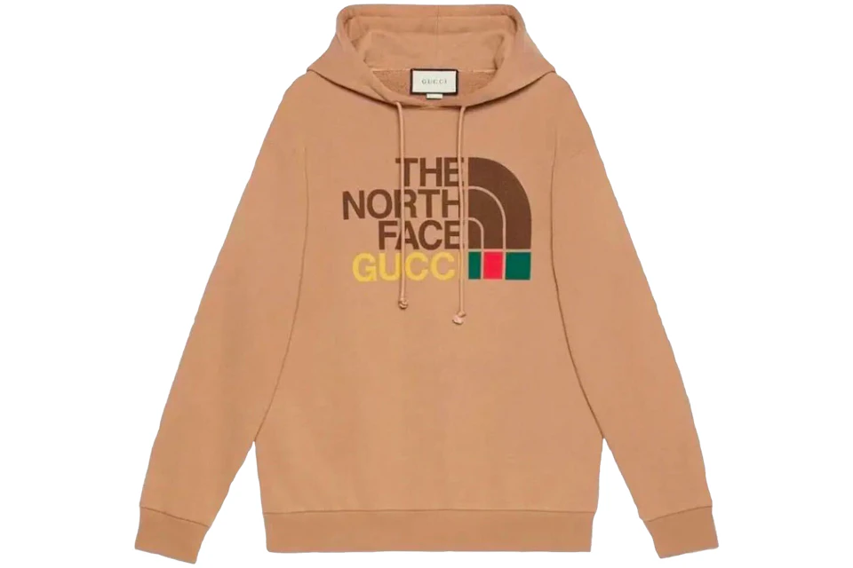 Gucci X The North Face Cotton Hoodie Brown Ss21 Us Gucci X The North Face Cotton Hoodie Brown Ss21 Us