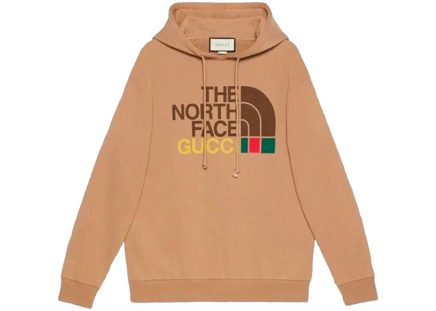 Gucci X The North Face Cotton Hoodie Brown Ss21 Gucci X The North Face Cotton Hoodie Brown Ss21